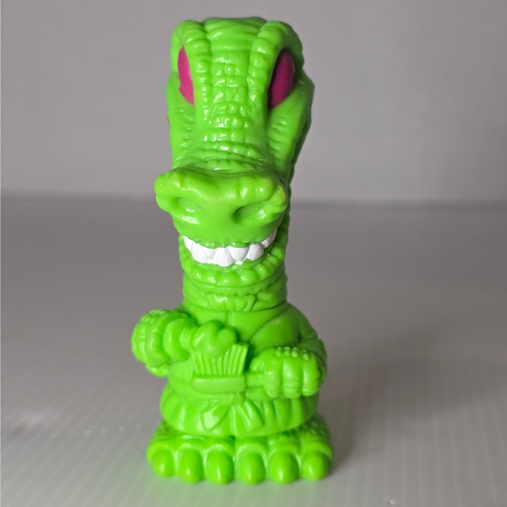 Wendy's Kids Meal‎ Toy 3in Green Good 1995 Crocodile Figure